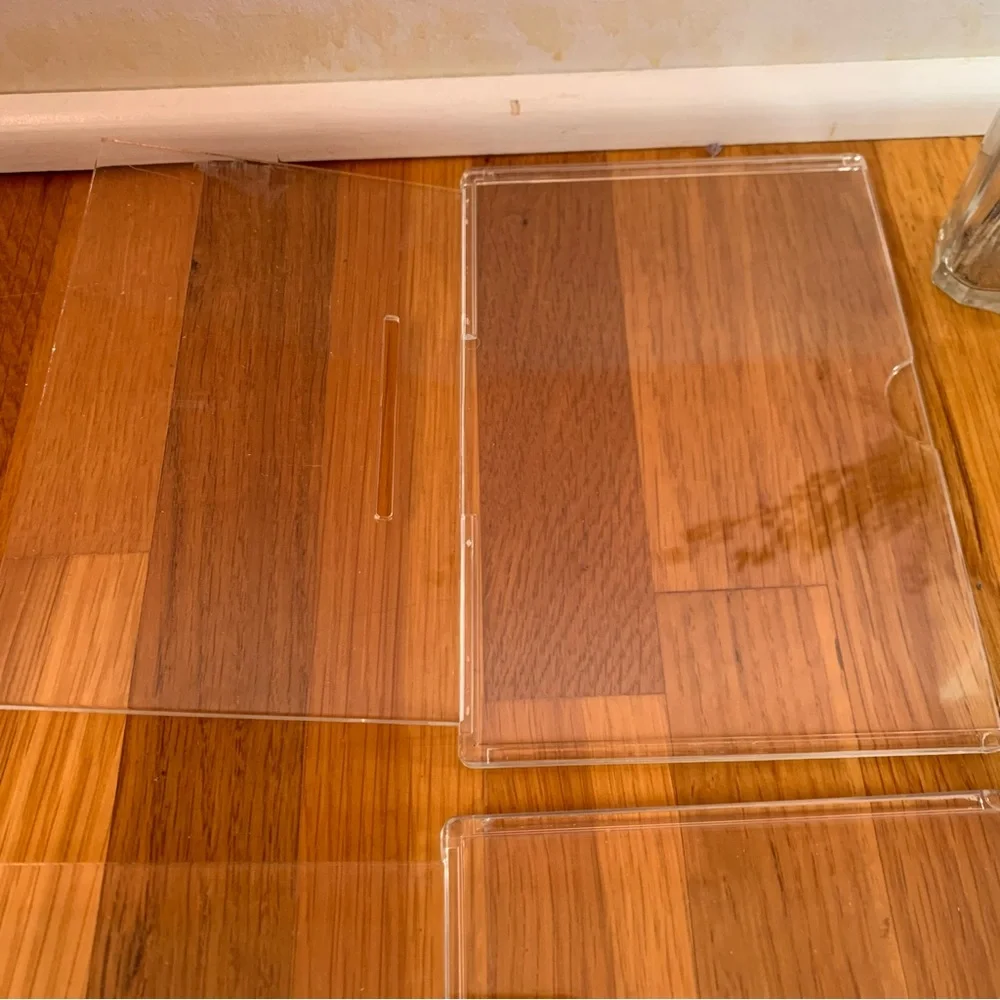 Set of 2 Clear Acrylic Frames